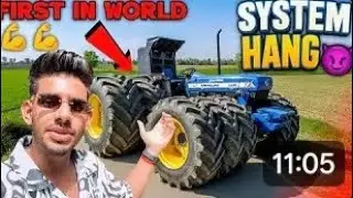 😈👺अपना tractor bulldozer 1st in world history बनने जा रहा है 🚜🚨🚥