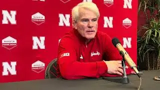 Nebraska Wrestling Coach Mark Manning meets with media following 22-14 loss to No. 4 Iowa | GBR