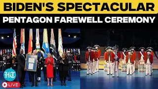 Commander-in-Chief's Last Salute LIVE: Biden's Emotional Military Address | Farewell At The Pentagon