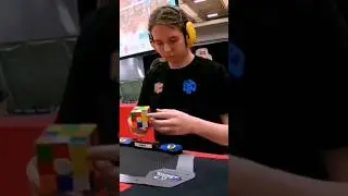 FASTEST SOLVE IN EUROPE #rubikscube #rubikscubeworldrecord #share