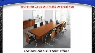 Leadership Law #11   The Law of The Inner Circle
