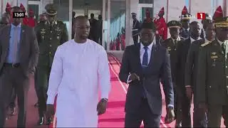 VISITE DE TRAVAIL &Agrave; COTONOU : Diomaye Faye quitte dakar, accompagn&eacute; &agrave; l&rsquo;a&eacute;roport par Ousmane Sonko