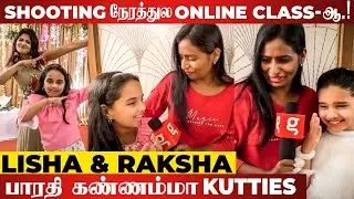 🤣 Anchor-ஐ கலாய்த்த Kutties..! Pink-னு சொல்லிட்டு Red Color Dress போட்டுருக்கீங்க ? - Lisha & Raksha