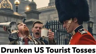 Drunken US Tourist Tosses Coffee at Royal Guard &mdash; Instantly Feels the Backlash | Emotional Stories