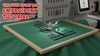 The Food Story Logo Digitizing Tutorial