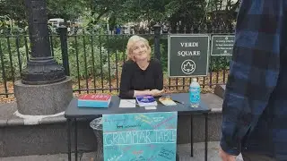 &ldquo;Word Nerd&rdquo; Sets Up Grammar Table in All 50 States