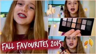 Fall Favourites 2015! | EvieEllen