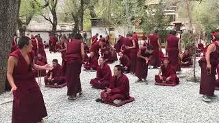 Buddhist Monks at Sera Monastery, Lhasa, Tibet
