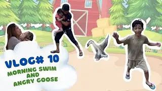 VLOG 10 | Nueva Ecija Travel Log Part 2 | Morning Swim and Angry Goose Chase | Lunch at the farm