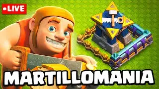 MURALLA al Máximo en TODAS mis cuentas: MARTILLOMANIA en DIRECTO 💥 Clash of Clans