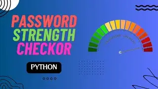 Password Strength Checker | Python Project - 6 | Hindi | 