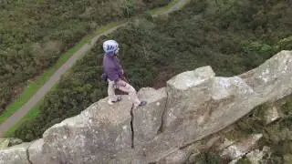 Climbing Tower Ridge - Dalkey Quarry