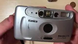 Overview of the compact film camera Konica Big Mini VX (BM-701)