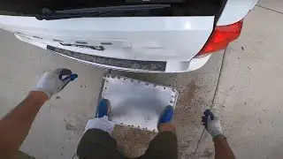 Watch Me Weld A Hitch Mount Cargo Carrier For My Lawn Mower In Under 3 Hours!