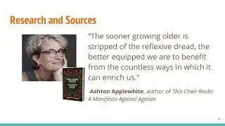 Purposeful Aging: Creating a New Narrative - College of the Holy Cross