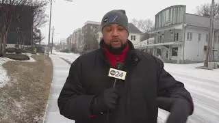 Road conditions worsen in Lafayette County as officials urge residents to stay put