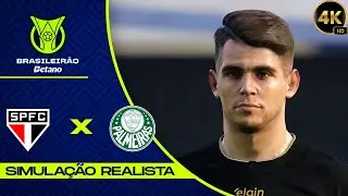 SÃO PAULO X PALMEIRAS  | 4K ULTRA REALISTA | GOGOSZ PATCH GAMEPLAY PES 2021.