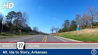 [Repost] Arkansas Highway 27: Mt. Ida to Story | Drive America's Highways 🚙