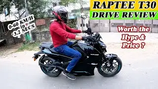 0-60 in 3.2 secs | Raptee HV T30 Detailed ride Review in Tamil | 150 Km Range | Performance EV Bike