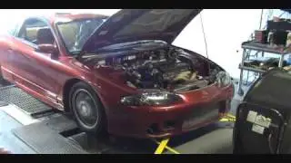 2g Eclipse GSX 2.3l s362 22psi 93oct 488whp/380tq dyno pull K.P. Tuning