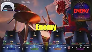 Enemy by Imagine Dragons, Jid, Arcane - Fortnite Festival Expert Full Band (Controller)