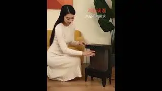 3D Flame Электрический Обогреватель Камин.