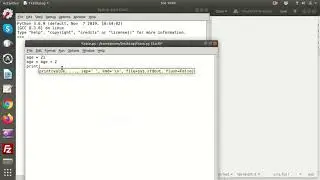Tracing through Python 3 program code