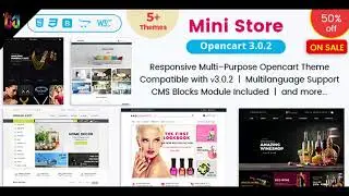 Mini Store - Multipurpose Responsive OpenCart 3 Themes | Themeforest Website Templates and Themes