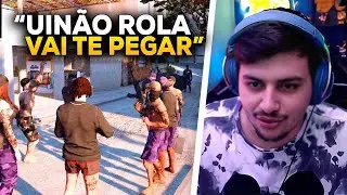 GABE FICOU PERPLEXO COM M&Uacute;SICA DA UNI&Atilde;O ROXO + LARANJAS | GTA RP CDA