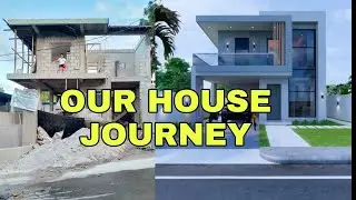 OUR HUMBLE HOME, HOUSE JOURNEY, STEP BY STEP CONSTRUCTION. MODERN HOUSE PHILIPPINES