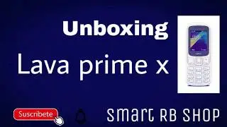 Lava prime X (Unboxing)