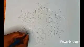 மார்கழி மாதம் கோலங்கள் சந்து புள்ளி 15*8 || Simple margazhi matham kolangal interlaced dot 15*8