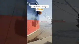 How To Cargo Ship Height 🚢🚢🤔😱&hellip;#cargoship #shorts #minivlog