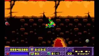 Jazz Jackrabbit - Episode B - Turtle Soup: 04. Stonar 1 (1994) [MS-DOS]