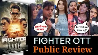 Fighter Public Review | Fighter Movie Reaction | fighter Public | fighter Movie Public Review