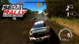 Sega Rally Online Arcade - Classic Desert 95 (PS3)