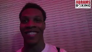Shinard Bunch talks 47 second KO over Bailey