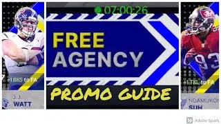 FREE AGENCY PROMO GUIDE! (Madden Mobile 21)