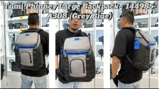 MG Review: Tumi Phinney Large Backpack - 144985-A308 (Grey Blue)