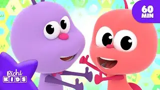 Buenos Modales 🐞 BICHIKIDS 🐞60 MIN 🦋 Canciones para ni&ntilde;os 🌈 MIX | El Reino Infantil