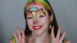 Reindeer Face Paint Tutorial | One Stroke