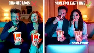 Popcorn AI: How to Keep the SAME AI Character in Every Scene (Consistency Tutorial)