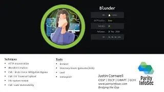 HackTheBox ~ Blunder Walkthrough