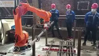 Robot Handling Application &mdash;&mdash;Transporting Scaffold Parts