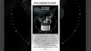 boAt Airdopes 91 Prime: Unbeatable Sound Quality and Long Battery Life Under ₹800