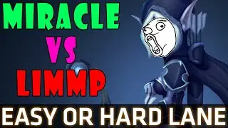 Miracle- Drow Ranger vs Limmp Axe -  EASY or HARD LANE