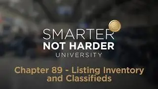 Chapter 89 - Marketing - Listing Inventory and Classifieds