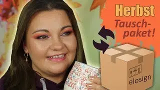 Herbstliches 🍁 TAUSCHPAKET mit ELOSIGN 🍁 #herbstmakeup
