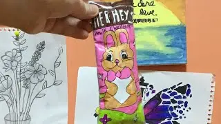 Making a candy bar 🐰paper squishy #asmr #satisfying #fidgets #papersquishies #papersquishy #fyp