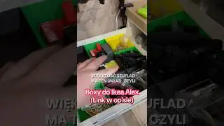 Boxy do Ikea Alex #3dprinting #foryou #3dprint #dlaciebie #ikea #desksetup